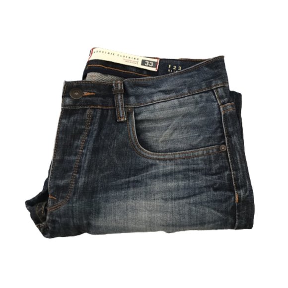 Industrie Mens Blue Denim Jeans Size 33 
